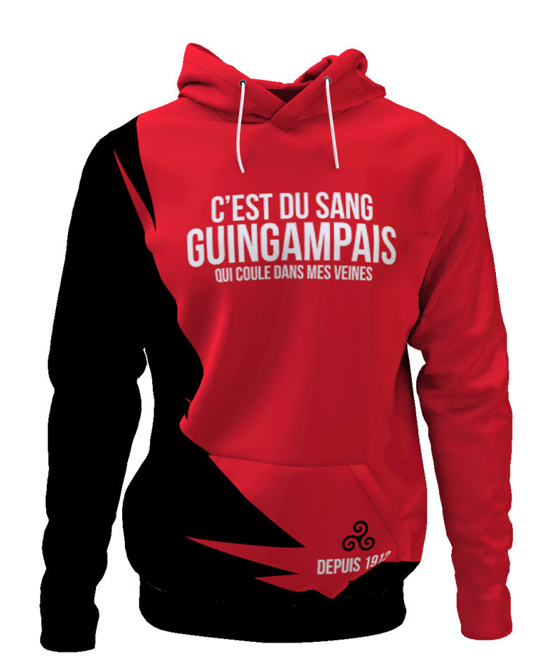 Sweat à capuche C'est du...