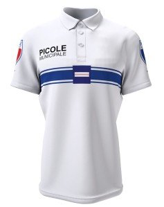 Poloshirt picole municipale grade brigadier chef - Apéritif