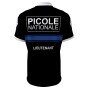 Polo picole nationale grade lieutenant - Collection Apéro