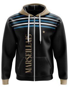 Veste zippée Marseillais - Supporters Marseille