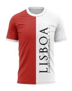T-shirt Lisboa, só a morte nos pode separar - Supporters Benfica Lisbonne