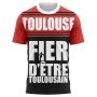 T-shirt Fier d'être Toulousain - Supporters Toulouse