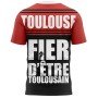 T-shirt Fier d'être Toulousain - Supporters Toulouse