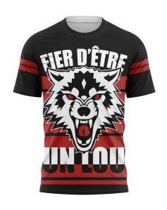 T-shirt Fier d'être un LOU - Supporters Lyon