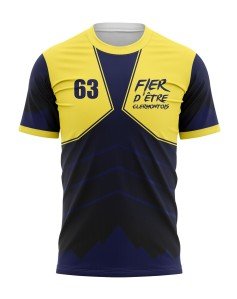 T-shirt Fier d'être Clermontois - Supporters Clermont
