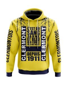 Hoodie C'est du sang jaune...