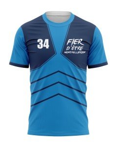 T-shirt Fier d'être Montpelliérain - Supporters Montpellier