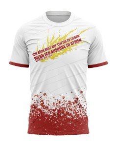 T-shirt Ich höre erst auf, Leipzig zu lieben, wenn ich aufhöre zu atmen - Supporters Liepzig