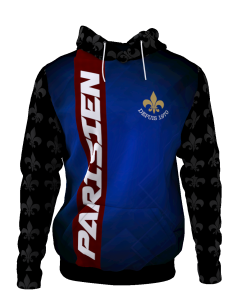 Veste à capuche Parisien depuis 1970 x Fleur de Lys - Supporters Paris