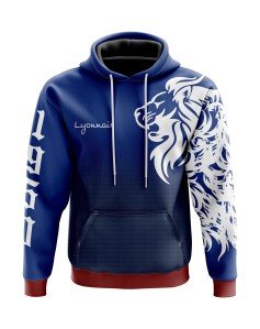 Sweat à capuche Lyonnais - Supporters Lyon