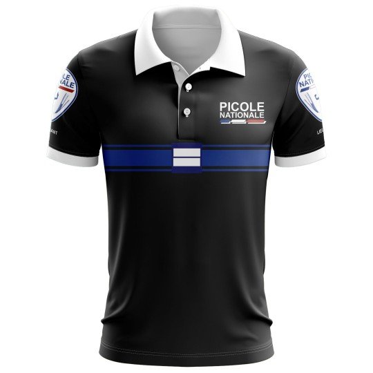 Polo picole nationale grade lieutenant - Collection Apéro