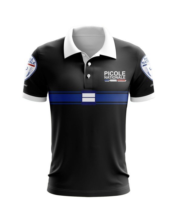 Polo picole nationale grade lieutenant - Collection Apéro