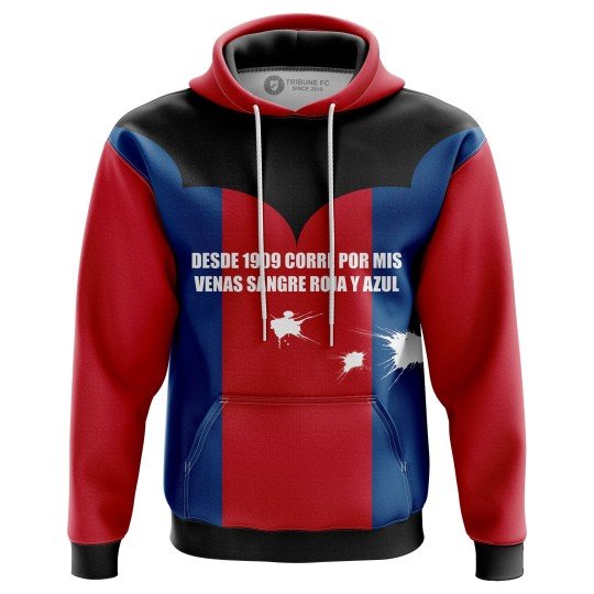 Sweat à capuche Desde 1909 corre por mis venas sangre roja y azul - Supporters Granota