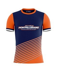 T-shirt Dieu a créé les Montpelliérains pour que les Nîmois aient des héros - Supporters Montpellier