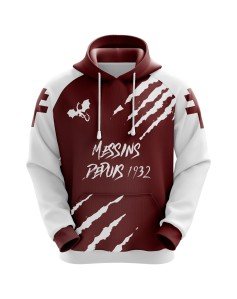 Sweat à capuche Dieu a créé les Messins - Supporters Metz