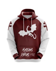 Sweat à capuche Dieu a créé les Messins - Supporters Metz