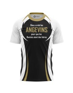 T-shirt Dieu a créé les Angevins - Supporters Angers