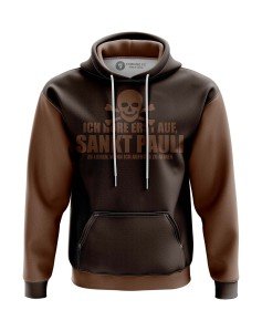 Sweat à capuche Ich höre erst auf, Sankt Pauli zu lieben, wenn ich aufhöre zu atmen - Supporters Sankt Pauli