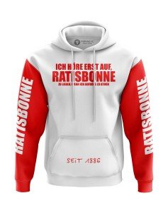 Sweat à capuche Ich höre erst auf, Ratisbonne zu lieben, wenn ich aufhöre zu atmen - Supporters Ratisbonne