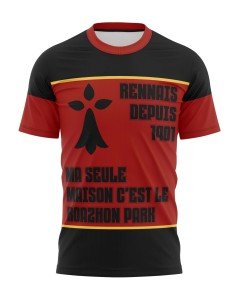 T-shirt Ma seule maison c'est le Roazhon Park - Supporters Rennes