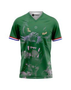 T-shirt Saint Etienne Panthère Aquarelle - Supporters Saint Etienne
